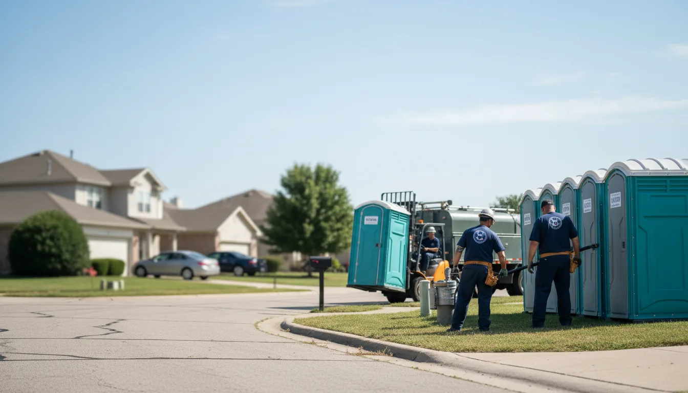 Porta Potty Rental in Leaf River, IL near me
